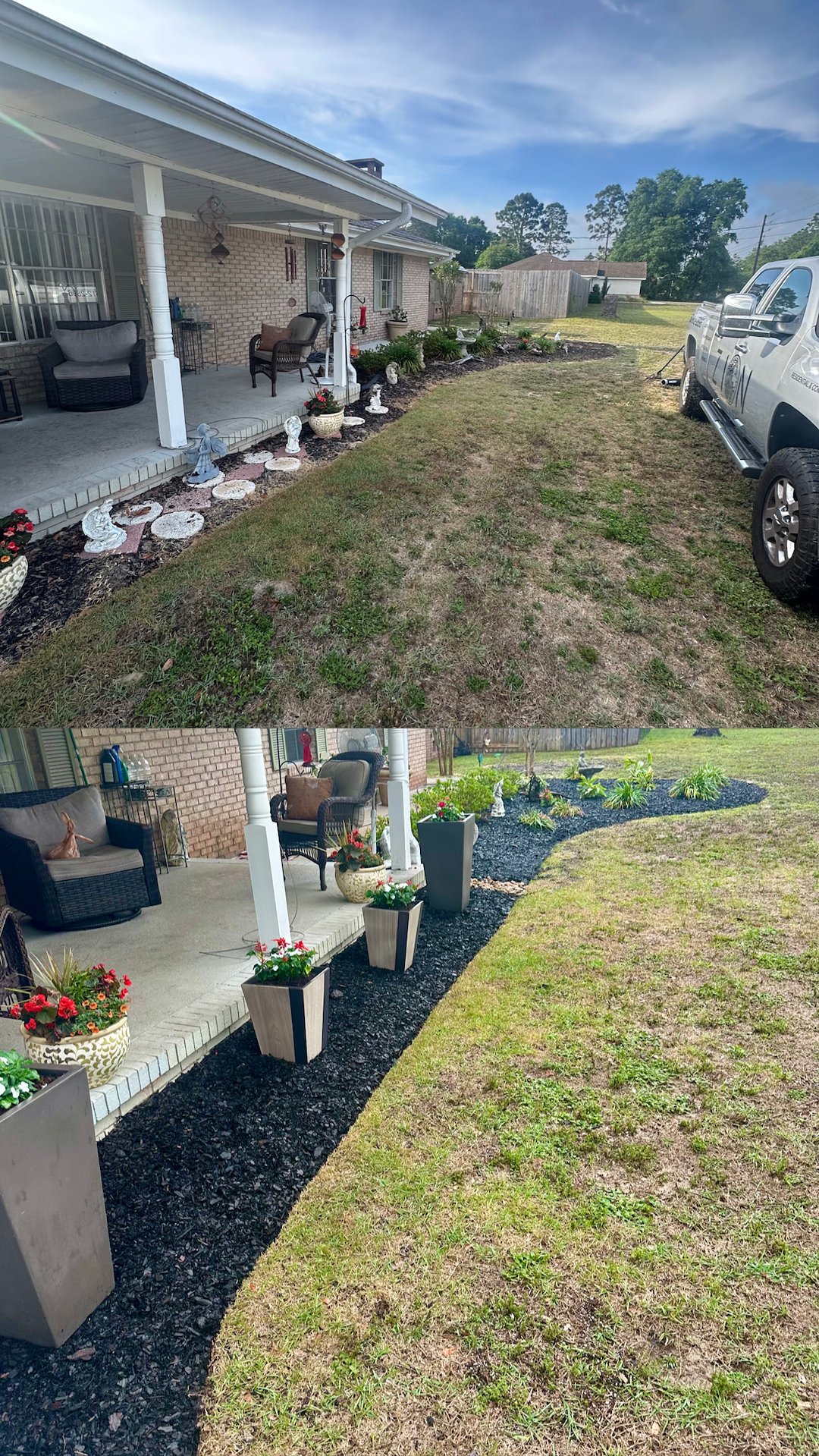 Transform Your Landscape: Professional Flower Bed Revival & Premium Mulching